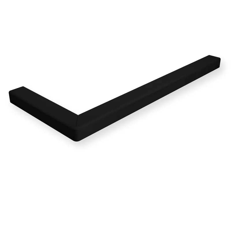 Letzte Chance Treppenwinkel Links 90 Grad 7 x 9.2 mm Aluminium Treppenkantenprofil Glatt Ungebohrt Küberit