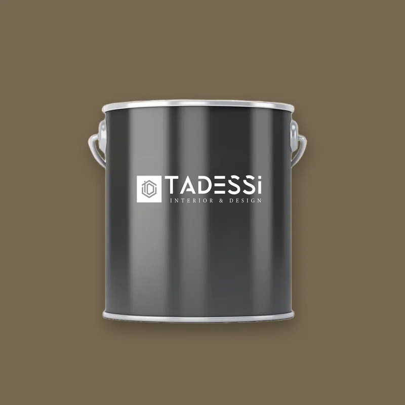 Ausverkauf TADESSI Wall Select Wandfarbe Braun - Taupebraun - Hochwertige Innenfarbe - Intensive Farbkraft