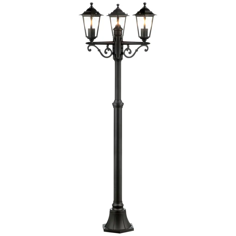 Ausverkauf Stehleuchte 195.5 x 60 cm Schwarz Glas Stehlampe Klassisch Harmonisch