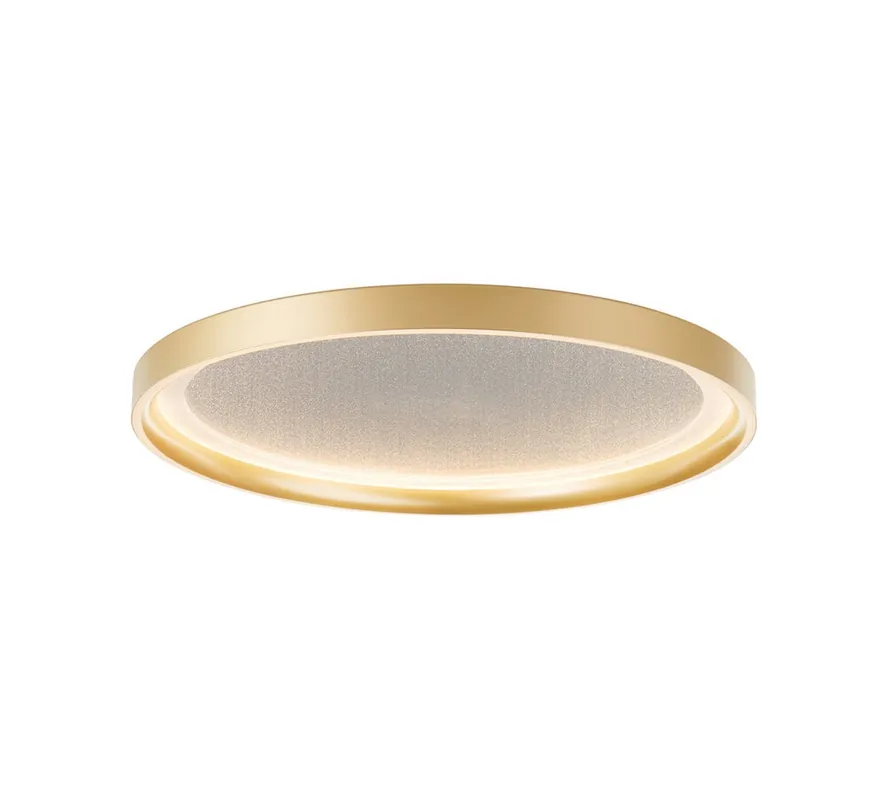 LED Deckenleuchte 4 x 42 cm Gold Metall Deckenlampe Glamour dimmbar Harmonisch Günstig