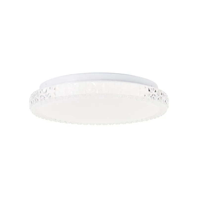 Neue Ware LED Deckenleuchte 6.6 x 29.1 cm Weiß Kunststoff Deckenlampe Basic Harmonisch