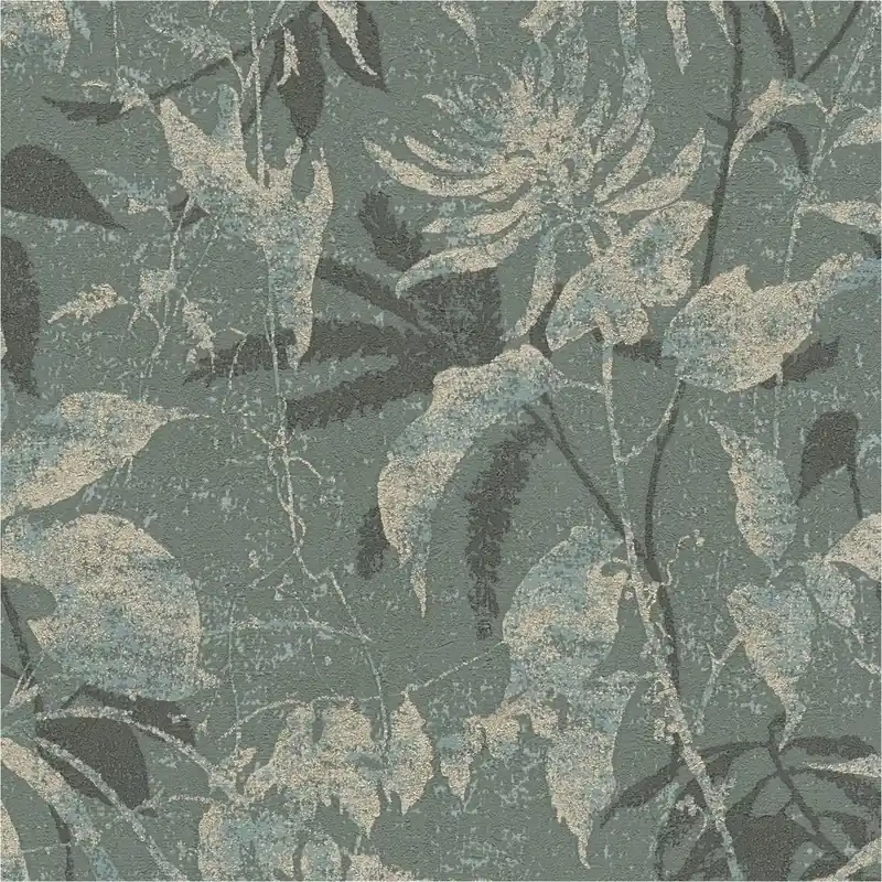 Vliestapete 782035 Metropolitan Stories Hot Spots Blumen Floral Blau A.S. Création Solange Der Vorrat Reicht