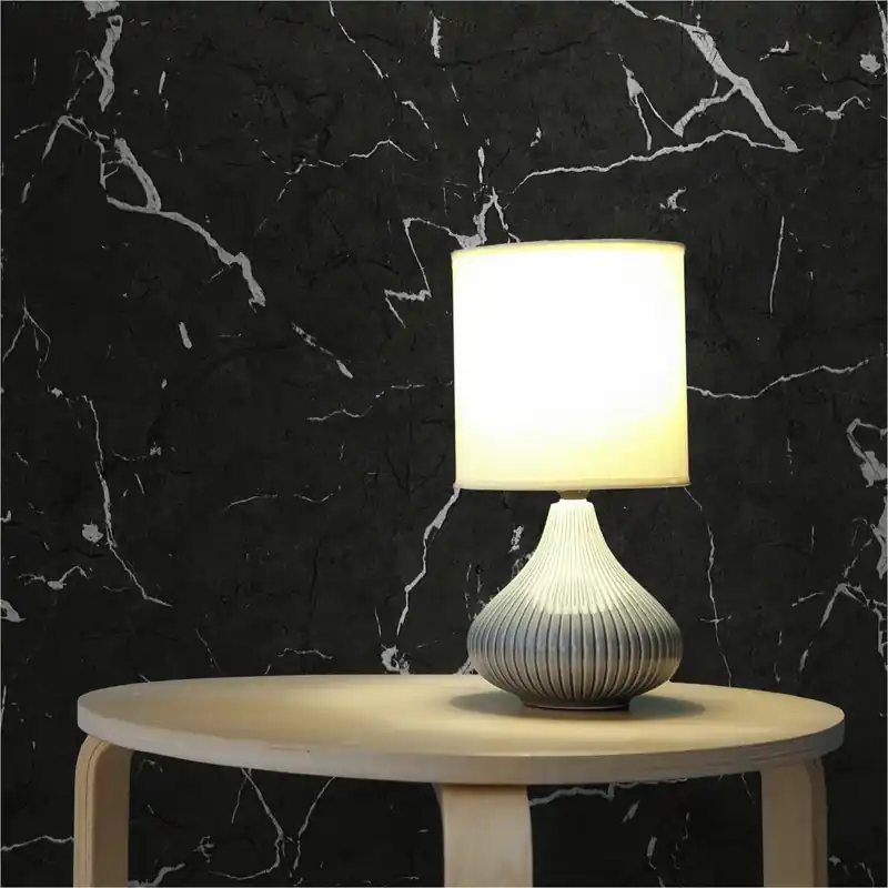 Tapete Marmortapete M1-No.11468 | Vliestapete | Schwarz | Weiß | Wohnzimmer | Schlafzimmer | Küche Letzte Chance