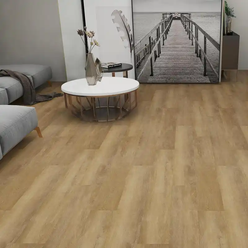Aktuell Check One Vinylboden Alteno 5 x 229 x 1220 mm Klick Vinyl Holzoptik Eiche Braun