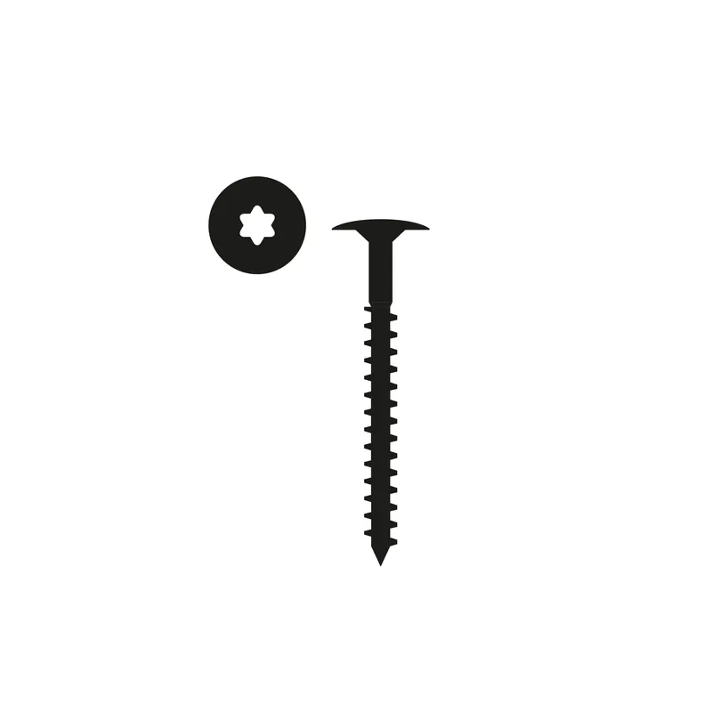 Angebot Schrauben für Akustikpaneele 4.5 x 45 mm TX25 Metall Schwarz | Neuhofer