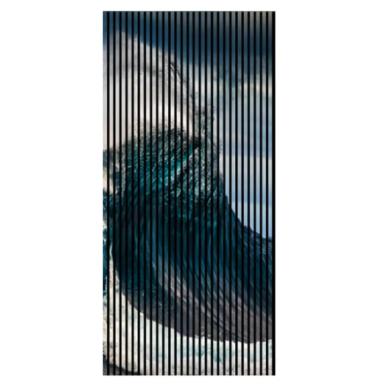 Akustikpaneele mit Digitaldruck Wave Himmel Wandpaneele Türkis Blau in versch. Größen Preisknaller