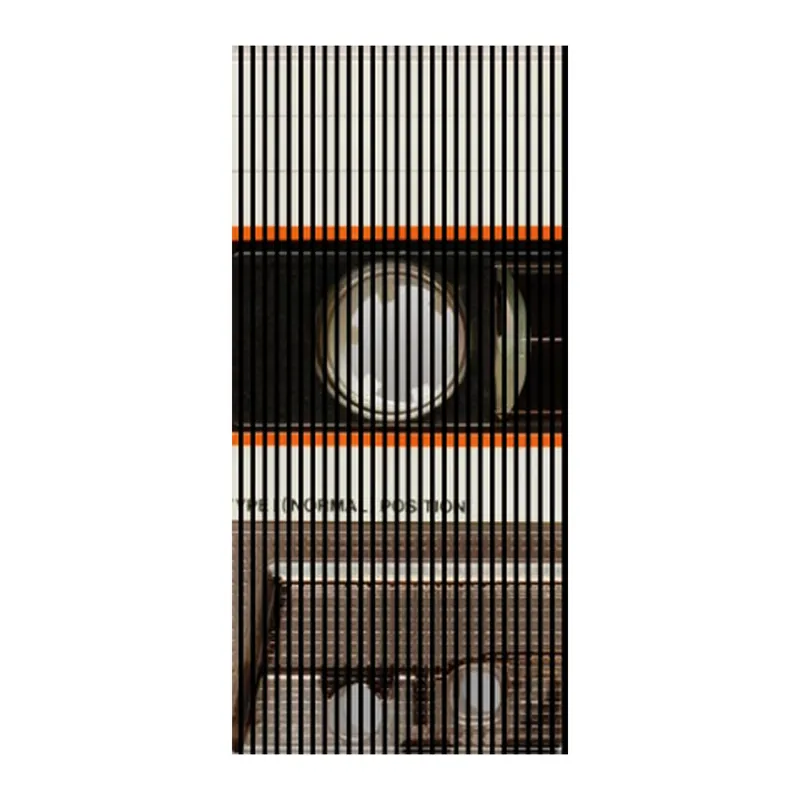 Begrenztes Angebot Akustikpaneele mit Digitaldruck Kassette Musik Wandpaneele Weiß Orange in versch. Größen
