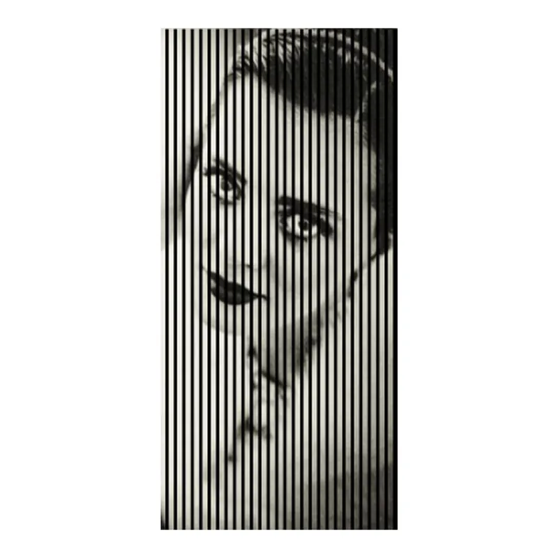 Sonderangebot Akustikpaneele mit Digitaldruck Foto Mensch Wandpaneele Schwarz Weiß in versch. Größen