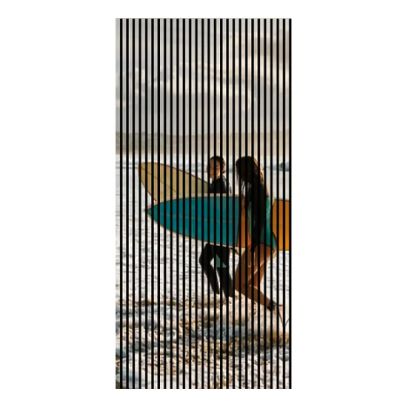 Akustikpaneele mit Digitaldruck Strand Surfer Meer Wandpaneele Beige Türkis in versch. Größen Direkt Vom Hersteller