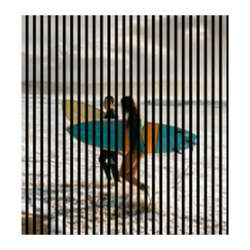 Top-Preis Akustikpaneele mit Digitaldruck Strand Surfer Meer Wandpaneele Beige Türkis in versch. Größen