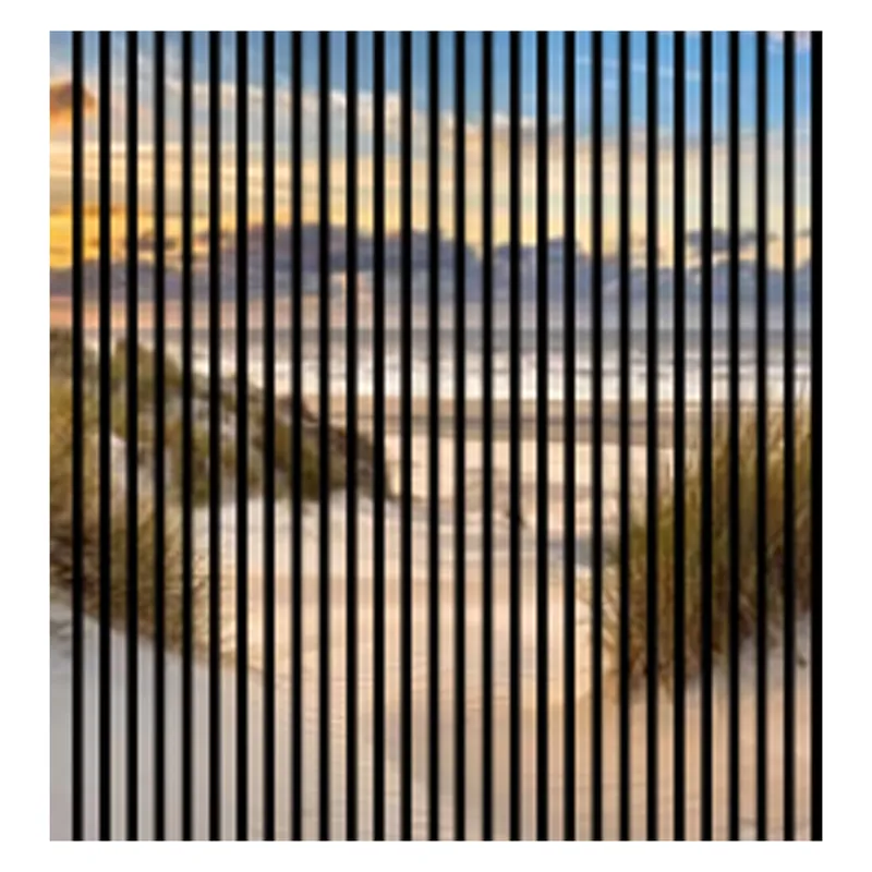 Garantierte Lieferung Akustikpaneele mit Digitaldruck Strand Grass Himmel Wandpaneele Weiß Blau Grün in versch. Größen