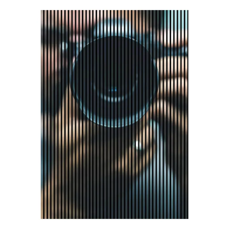 Akustikpaneele mit Digitaldruck Foto Kamera Mensch Wandpaneele Grau Beige in versch. Größen Neue Ware