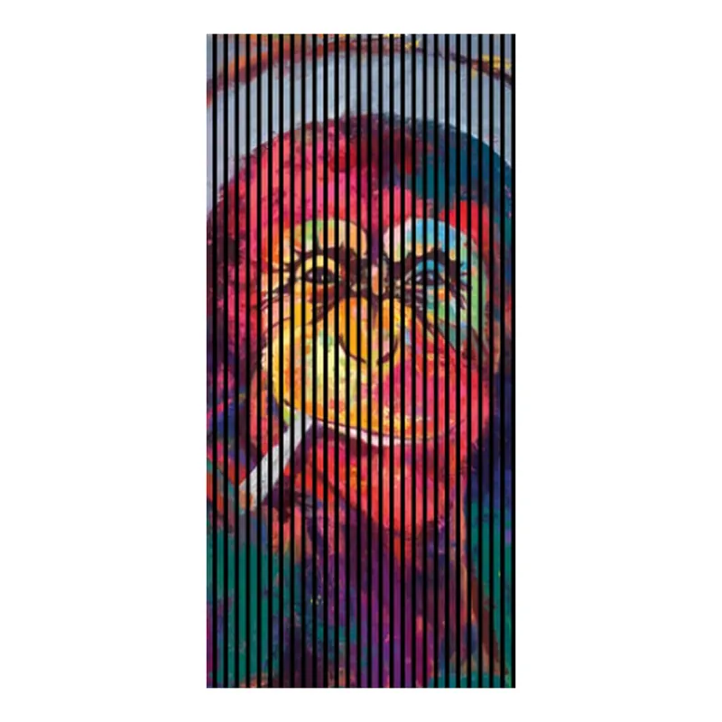 Akustikpaneele mit Digitaldruck Kunst Gemälde Affe Wandpaneele Bunt in versch. Größen Angebot