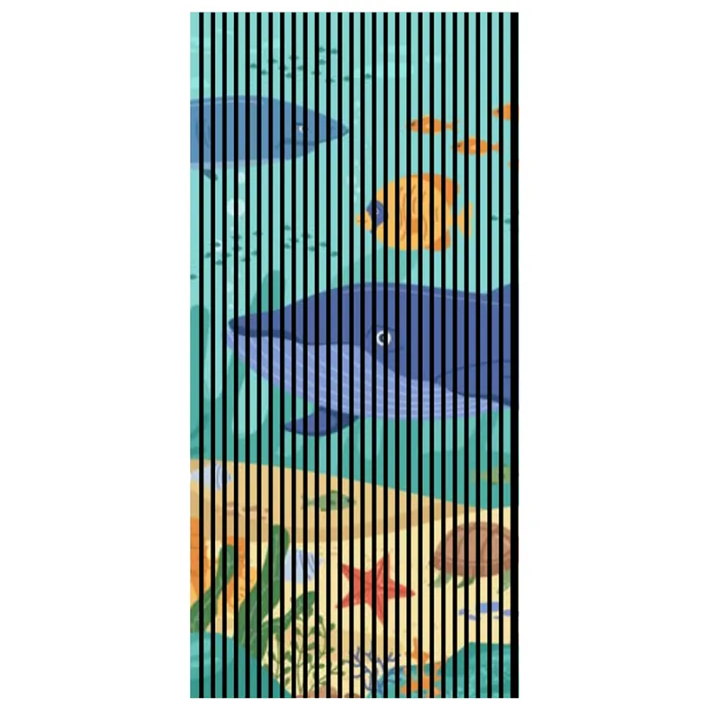 Akustikpaneele mit Digitaldruck Fische Meer Wandpaneele Türkis Blau in versch. Größen Jetzt Kaufen