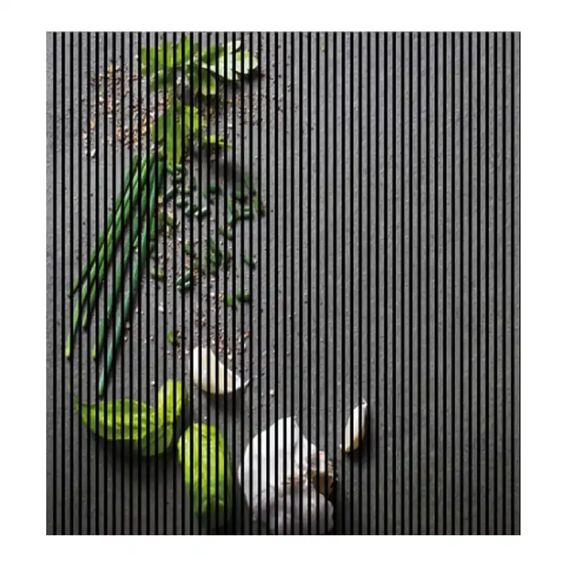 Akustikpaneele mit Digitaldruck Kräuter Knoblauch Tisch Wandpaneele Grün Weiß Grau in versch. Größen Versand Am Gleichen Tag