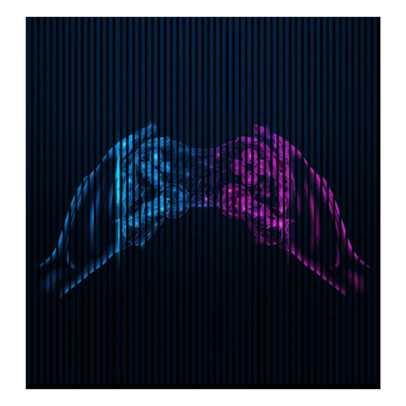 Akustikpaneele mit Digitaldruck Konsole Gaming Controller Wandpaneele Blau Lila in versch. Größen Garantierte Lieferung