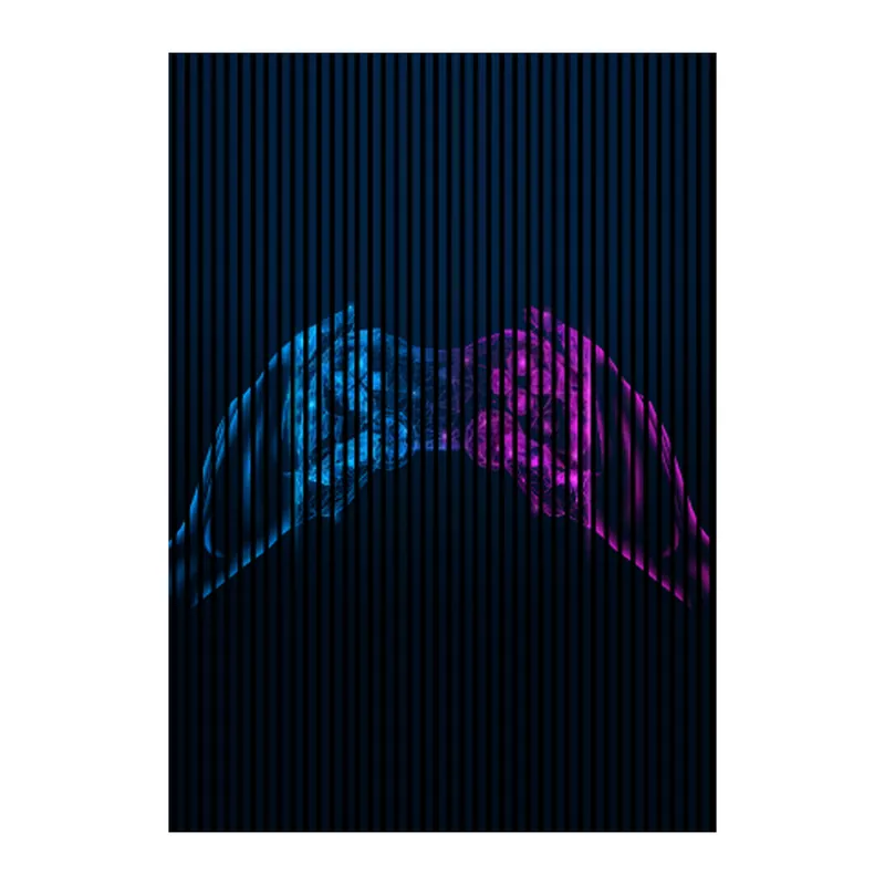 Preis Gesenkt Akustikpaneele mit Digitaldruck Konsole Gaming Controller Wandpaneele Blau Lila in versch. Größen