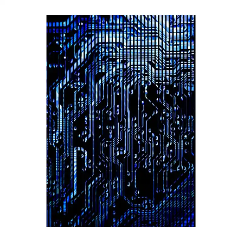 Akustikpaneele mit Digitaldruck Technik Computer Wandpaneele Blau in versch. Größen Angebot