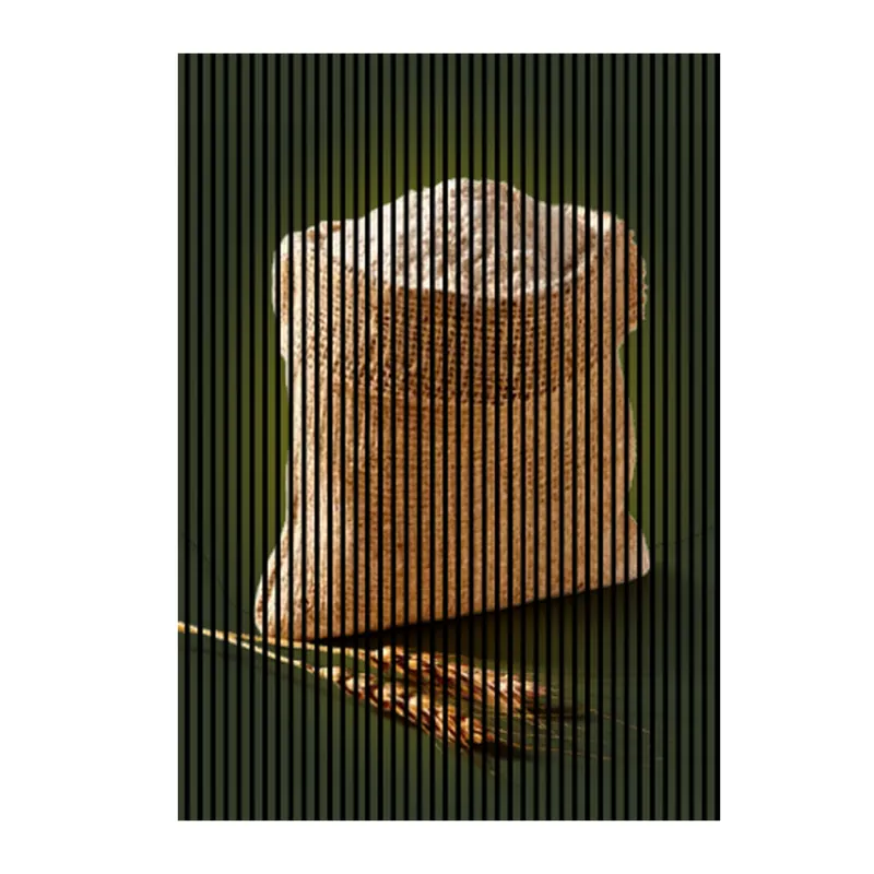 Akustikpaneele mit Digitaldruck Mehlsack Getreide Wandpaneele Weiß Beige Schwarz in versch. Größen Super-Preis
