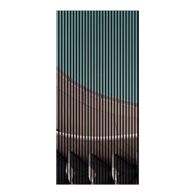 Top-Preis Akustikpaneele mit Digitaldruck Gebäude Architektur Wandpaneele Blau Garu in versch. Größen