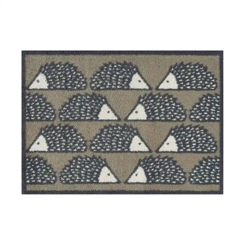 Fußmatte Zackenzauber 85 x 60 cm Schmutzfangmatte waschbar Floornovo Natur Schmutzfang Jetzt Bestellen