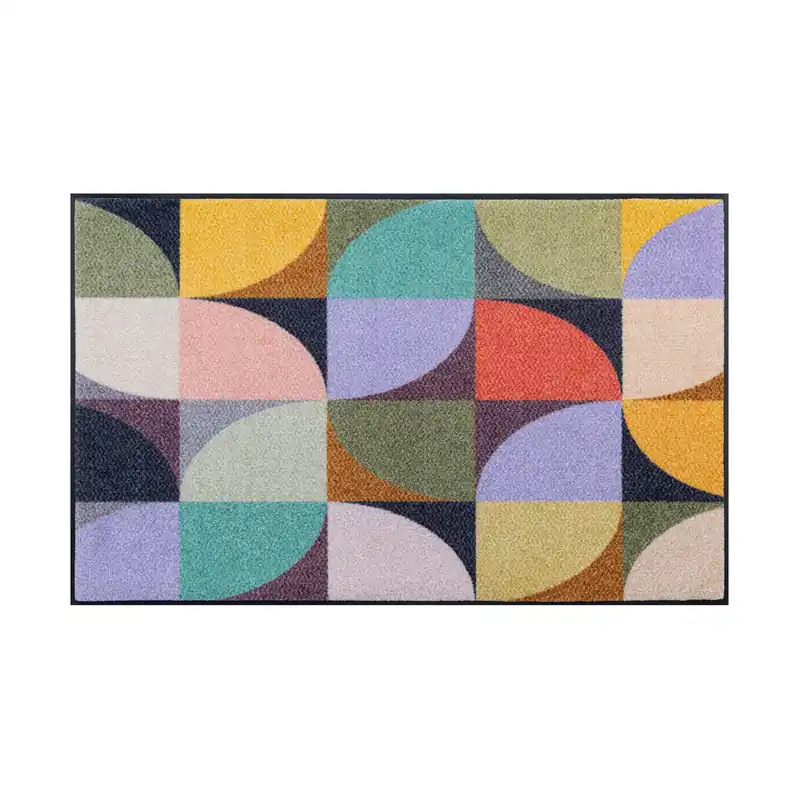 Beliebt Fußmatte Farbenspiel Schmutzfangmatte waschbar verschiedene Größen Floornovo Trend Design