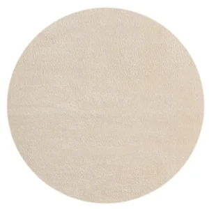 Wochenendangebot Indoor Teppich Beige versch. Größen - rund für alle Innenräume - FLOORNOVO