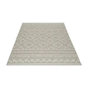 Jetzt Kaufen In- & Outdoor Teppich Beige versch. Größen - rechteckig für die Terrasse - FLOORNOVO