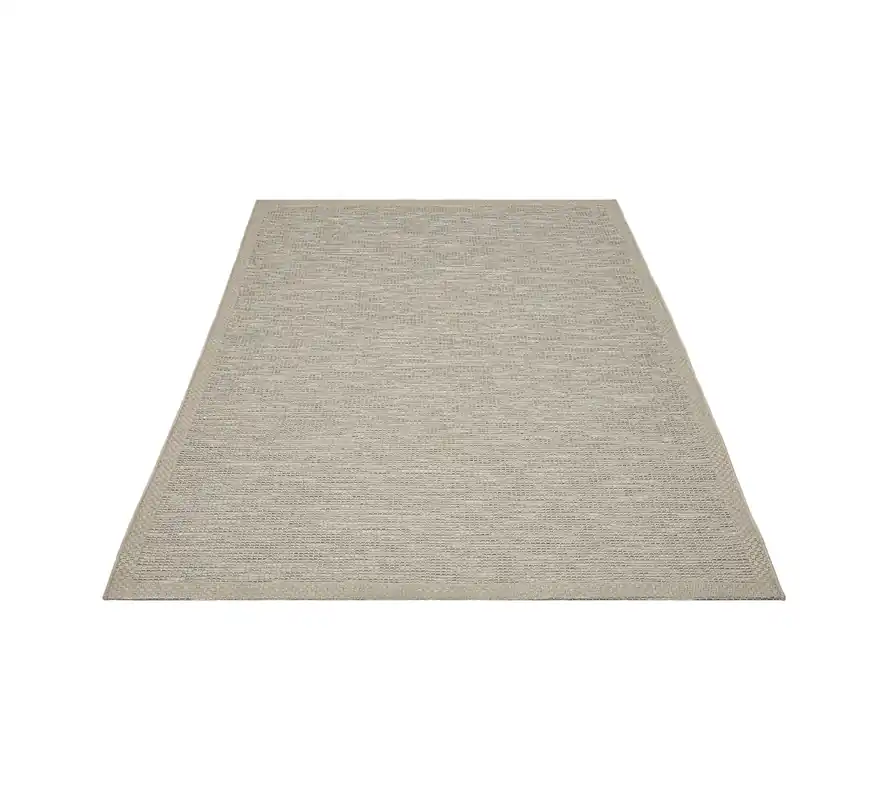 Finale Aktion In- & Outdoor Teppich Greige versch. Größen - rechteckig für die Terrasse - FLOORNOVO