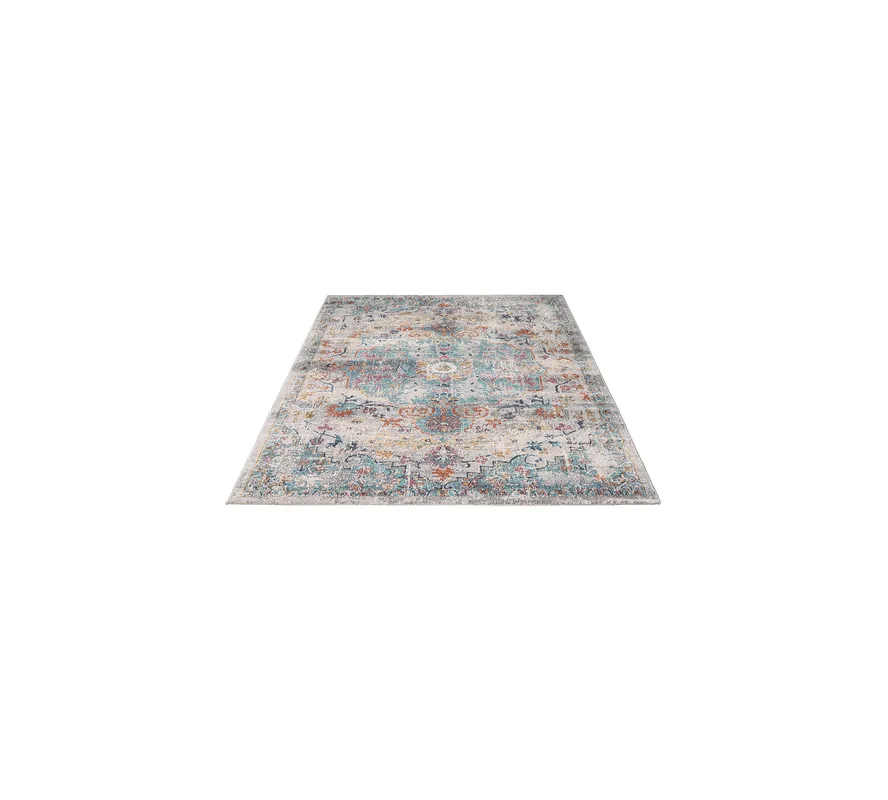 Echt In- & Outdoor Teppich Mehrfarbig versch. Größen - rechteckig für die Terrasse - FLOORNOVO