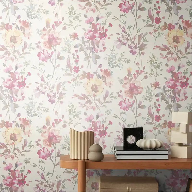 Preiswert Vliestapete 790611 Bunt Blumen Floral CosmoLiving by Cosmopolitan A.S. Creation