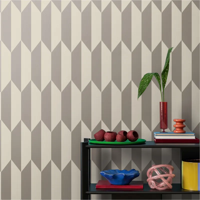 Meistverkauft Vliestapete 790863 Silber 3D geometrisch CosmoLiving by Cosmopolitan A.S. Creation