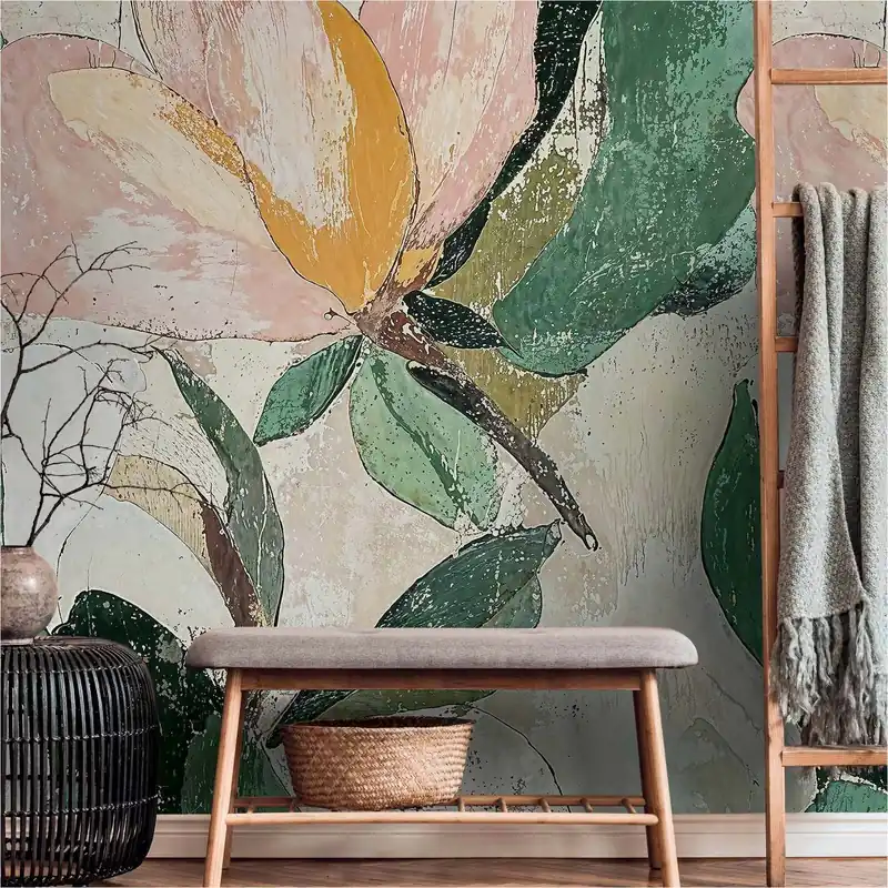 Fototapete 791443 Grün Abstrakt Floral CosmoLiving by Cosmopolitan A.S. Creation Neu Im Sortiment