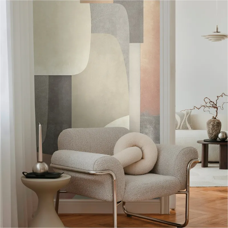 Neu Fototapete 791454 Beige Abstrakt Grafik CosmoLiving by Cosmopolitan A.S. Creation