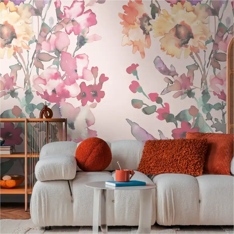 Fototapete 791453 Rosa Blumen Floral CosmoLiving by Cosmopolitan A.S. Creation Super-Preis