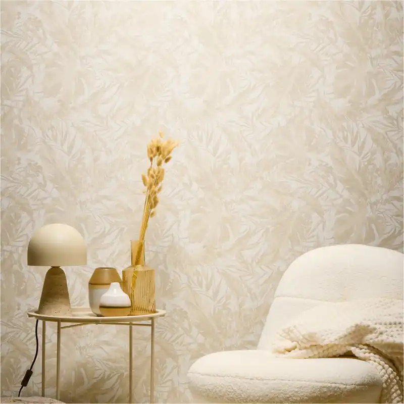 Bestpreis Vliestapete 790631 Beige Dschungel Palmenblätter CosmoLiving by Cosmopolitan A.S. Creation