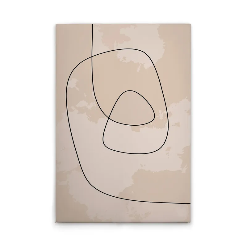 Tadessi Leinwandbild Minimalistisch Skandinavisch - 30 x 45 cm - M1-No.51563 - Keilrahmen Wandbild Saisonangebot