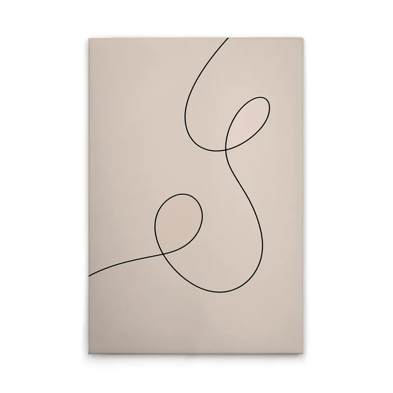 Beliebt Tadessi Leinwandbild Minimalistisch Skandinavisch - 50 x 75 cm - M1-No.51575 - Keilrahmen Wandbild