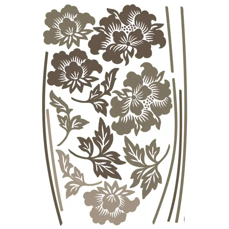 Mega-Angebot Komar Fototapete - Flower - 180 x 120 cm - Selbstklebendes Vlies Wandtattoo - Klassisch