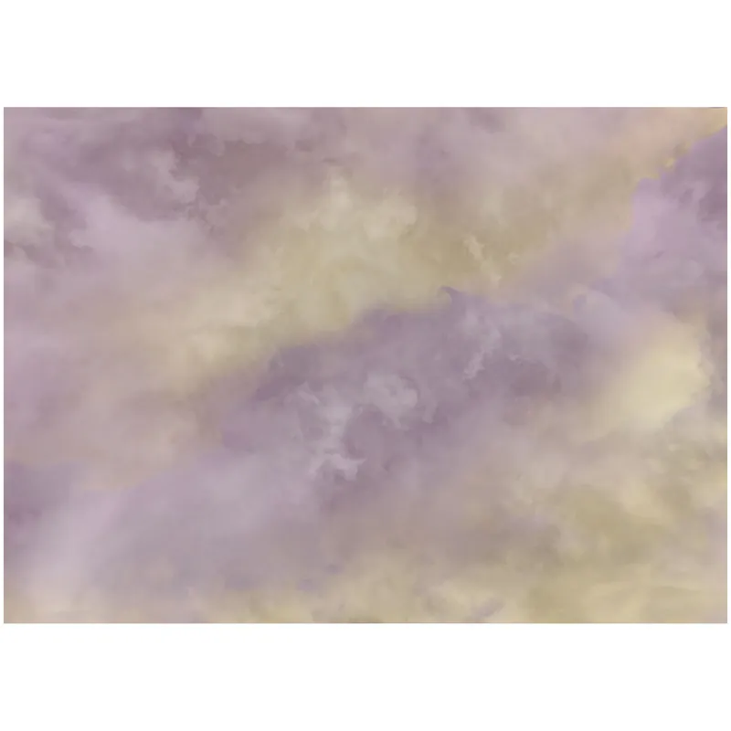 Komar Fototapete - Lavender Clouds - 250 x 350 cm - Vlies Digitaldruck - Minimalistisch Sichere Zahlung