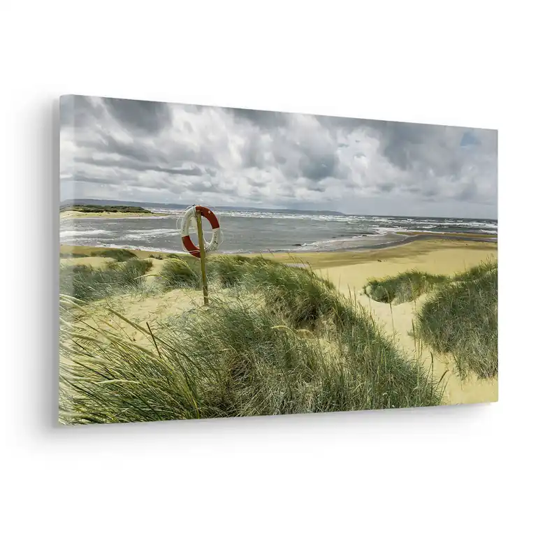 Begrenztes Angebot Komar Leinwandbild Stormy Days - 30 x 60 cm - Keilrahmenbild - Maritim