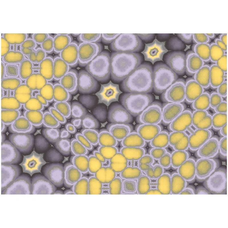 Komar Fototapete - Fractal Flakes - 250 x 350 cm - Vlies Digitaldruck - Vintage & Retro Angebot