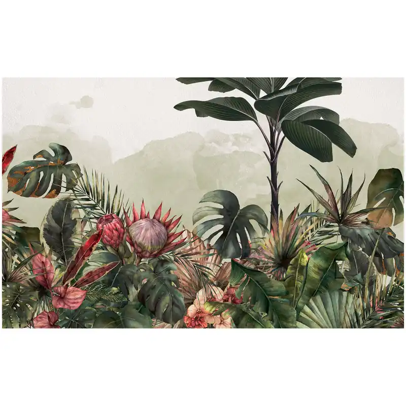 Komar Fototapete - Jungle Spot - 250 x 400 cm - Vlies Digitaldruck - Mediterran Modern Geprüft