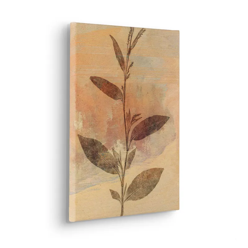 Komar Leinwandbild Pressed Leaves - 40 x 30 cm - Keilrahmenbild - Klassisch Natur Garantierte Lieferung
