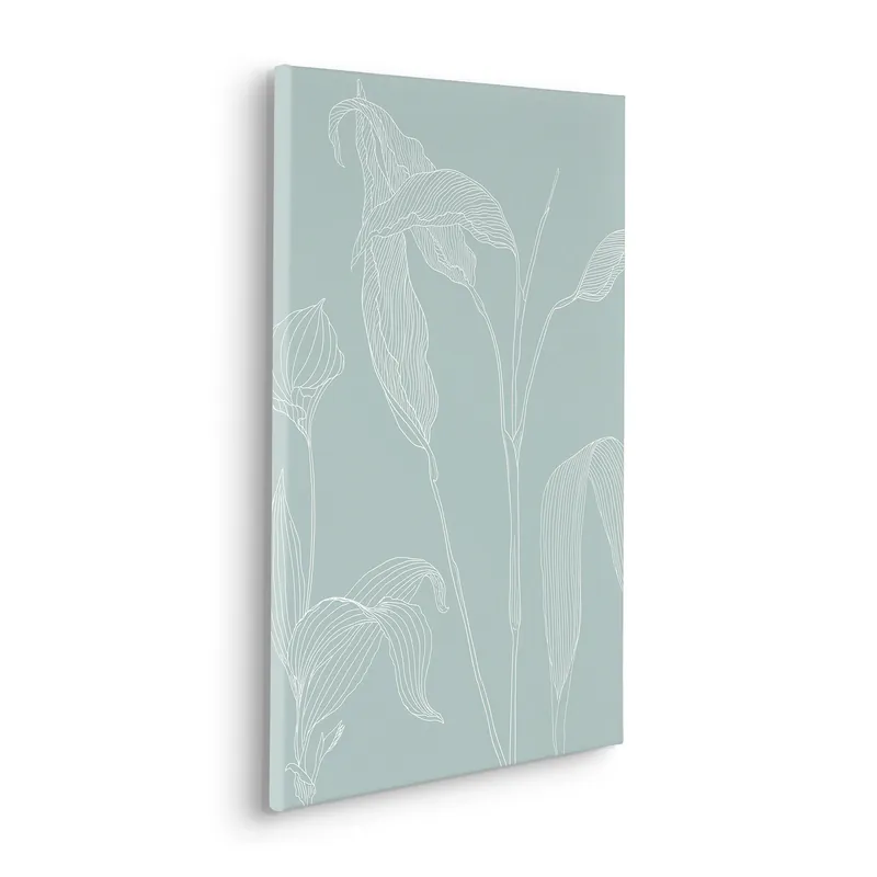 Komar Leinwandbild Minty Green - 60 x 40 cm - Keilrahmenbild - Klassisch Expressversand