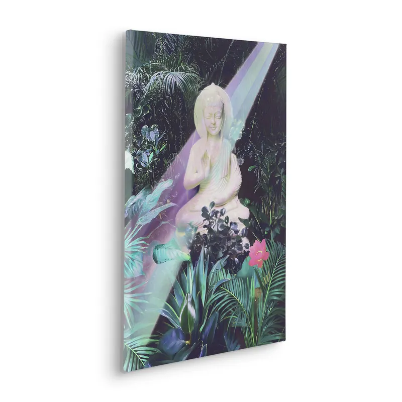 Komar Leinwandbild Garden of Silence - 60 x 40 cm - Keilrahmenbild - Modern Nur Heute