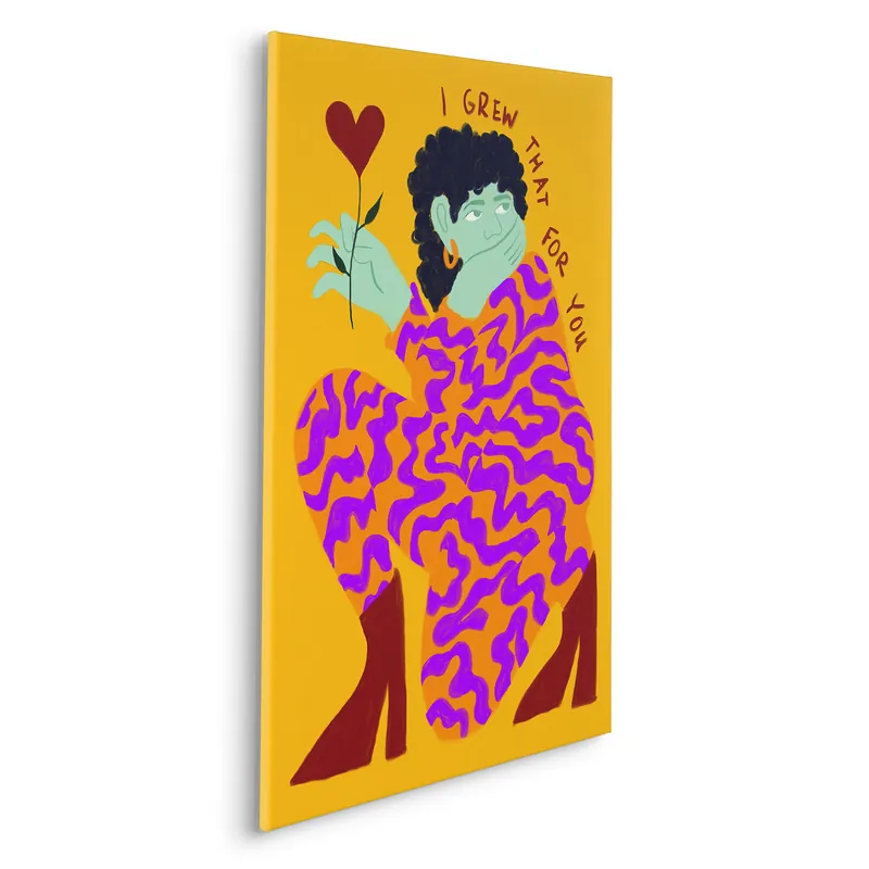 Super-Preis Komar Leinwandbild For You - 90 x 60 cm - Keilrahmenbild - Modern