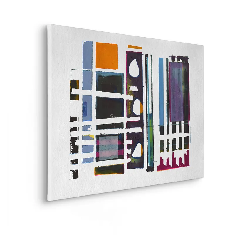 Komar Leinwandbild Difficult Puzzle - 90 x 60 cm - Keilrahmenbild - Modern Echt