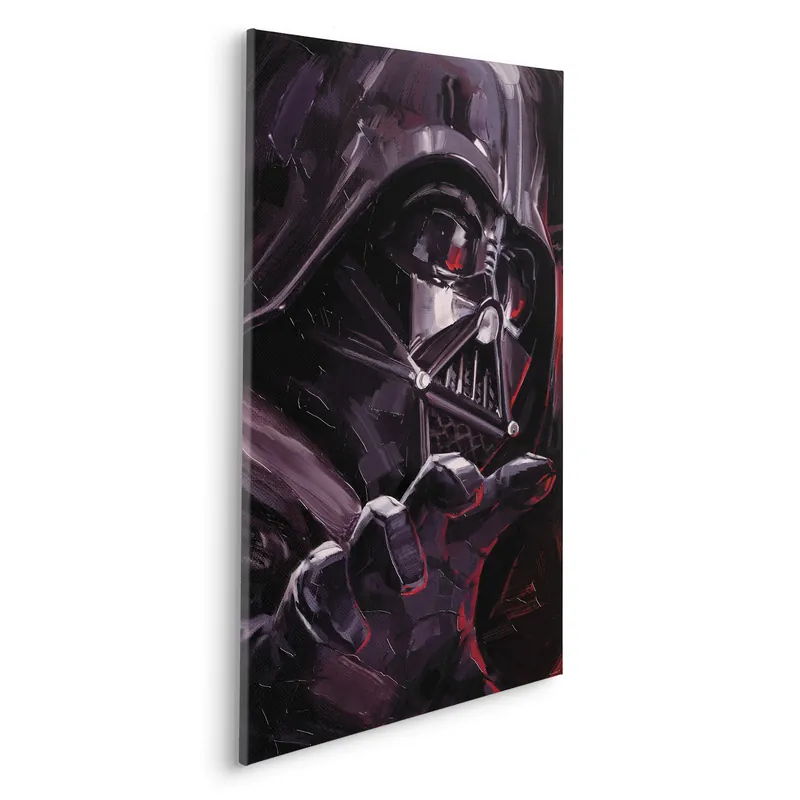 Komar Leinwandbild Star Wars Darth Vader Acryl - 90 x 60 cm - Keilrahmenbild Nur Für Kurze Zeit