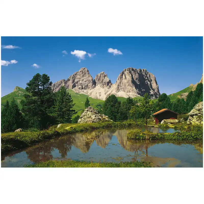 Komar Fototapete - Dolomiten - 260 x 400 cm - Vlies Digitaldruck - Natur Schneller Versand